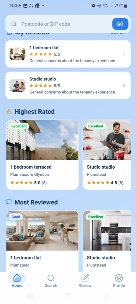 Property reviews